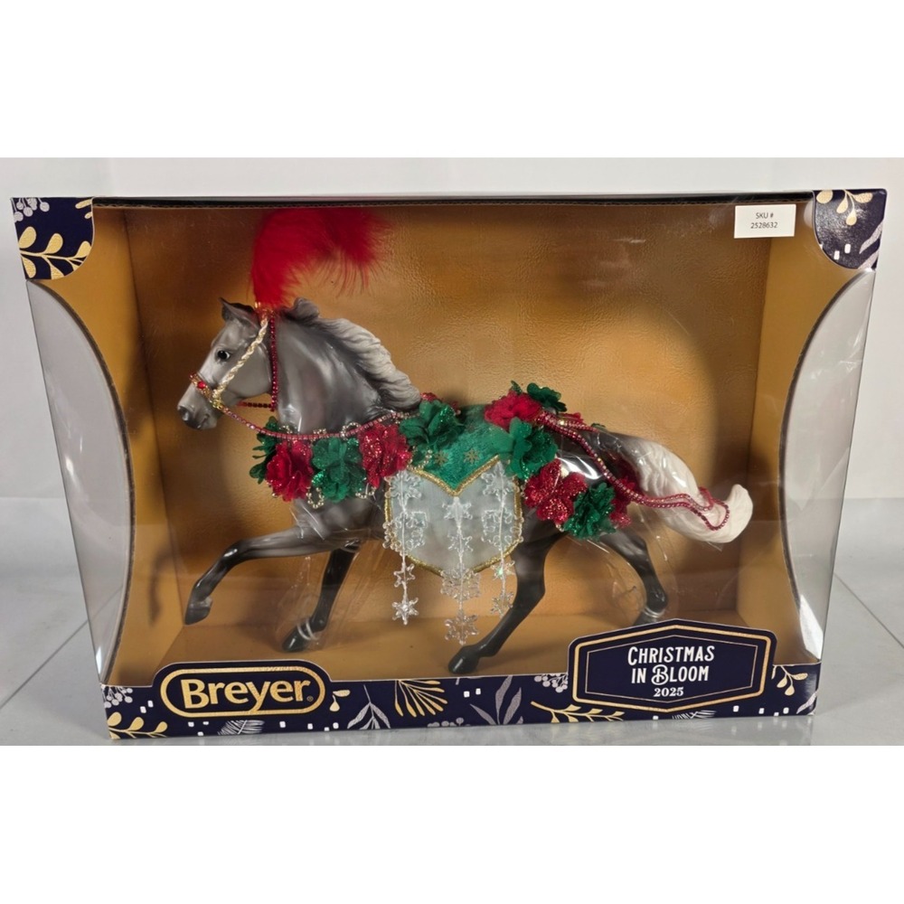 Breyer NEW * Christmas in Bloom * 2025 Holiday Flash Traditional Model Horse‎